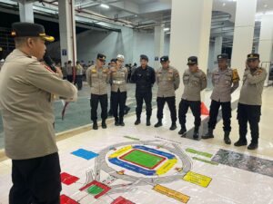 pengamanan Liga 2 Balikpapan