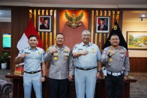 Kapolda Kaltim audiensi Jasa Raharja