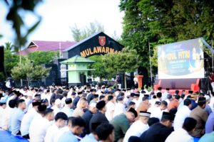 Salat Idulfitri Makodam VI Mulawarman