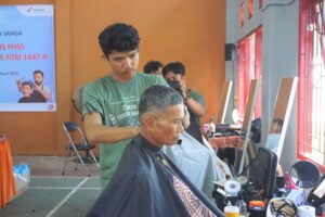 cukur gratis Pertamina