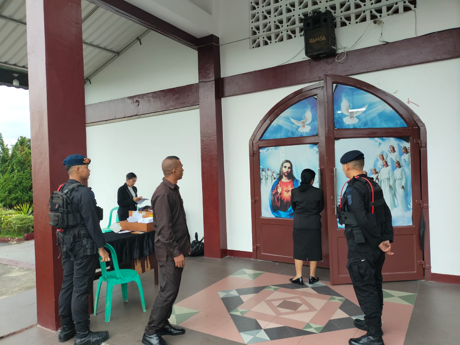 pengamanan Paskah