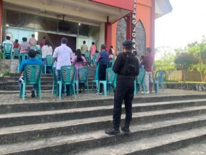 pengamanan gereja Balikpapan