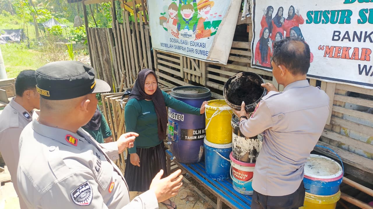 pengelolaan sampah Waru PPU