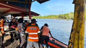 nelayan hilang Muara Badak