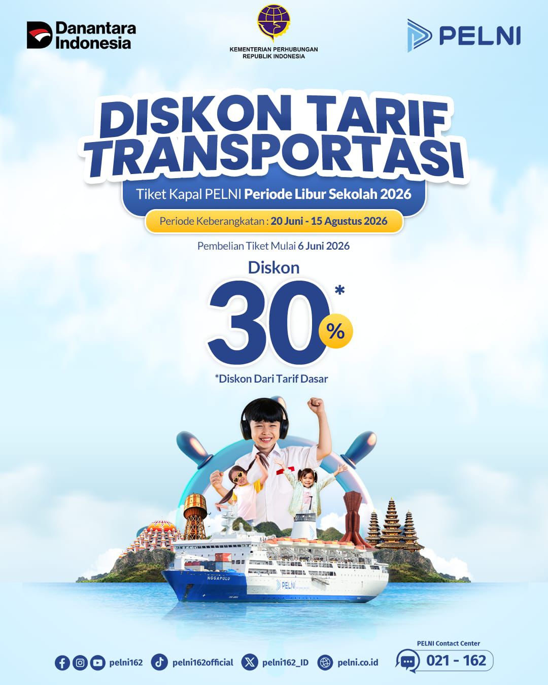 diskon tiket PELNI 2026