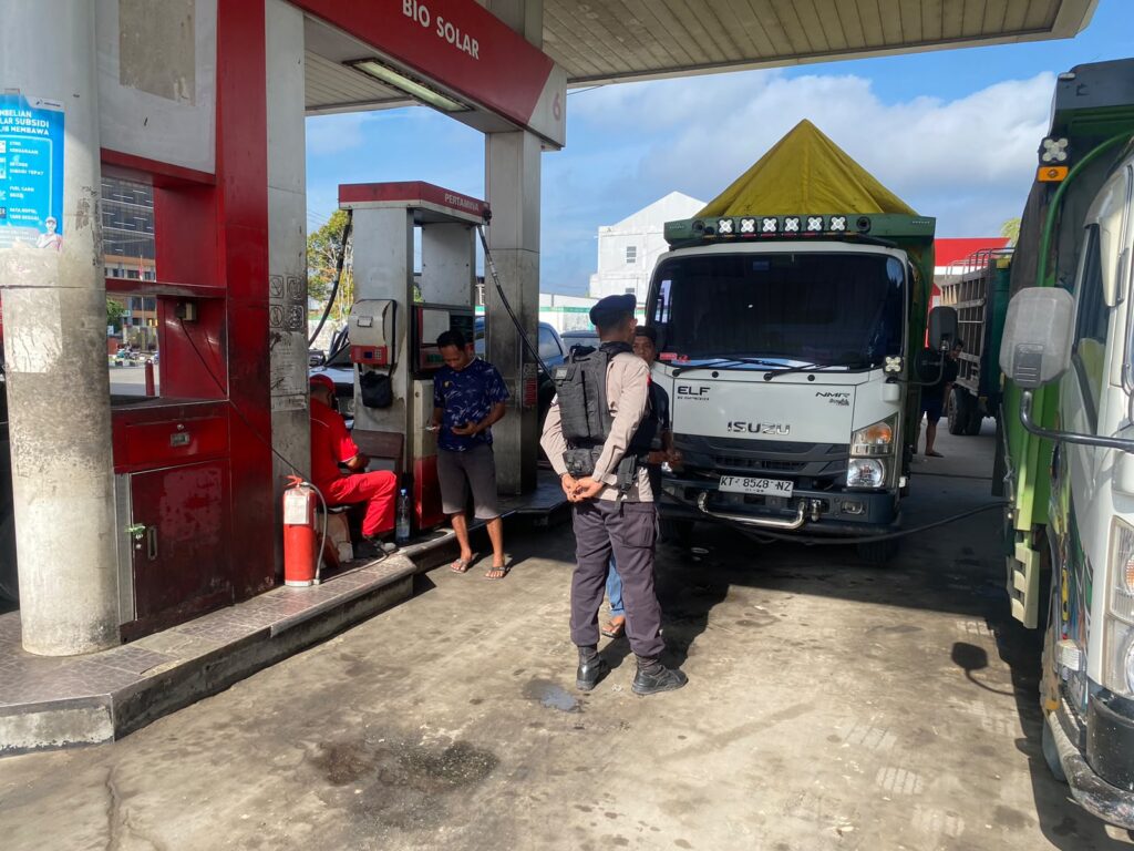 Patroli Brimob Samarinda