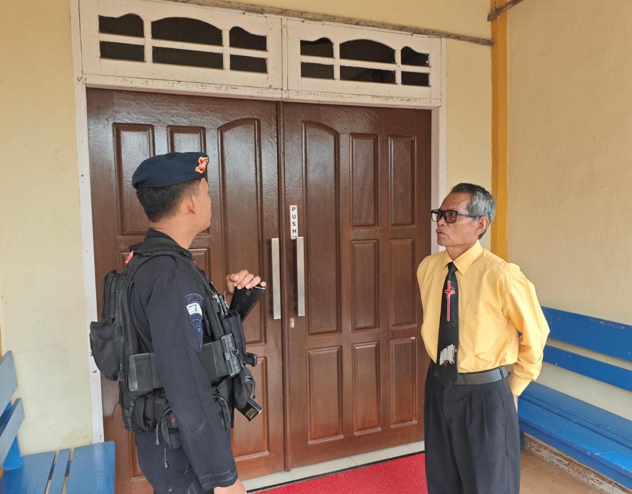 Pengamanan Ibadah Minggu