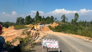 longsor jalan Berau