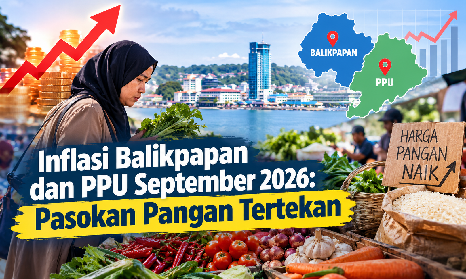 Inflasi Pangan Balikpapan dan PPU